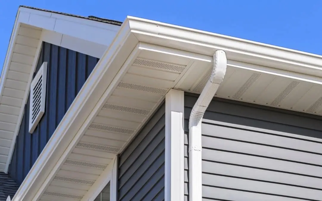 New Eavestroughs, Soffit &Amp; Fascia Keeps Inside Of House Dry And Free From Water Damage - Weaver New-Eavestroughs-Soffit-Fascia-Keeps-Inside-Of-House-Dry-And-Free-From-Water-Damage-Weaver