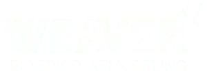 Weaver Exterior Remodeling Logo white